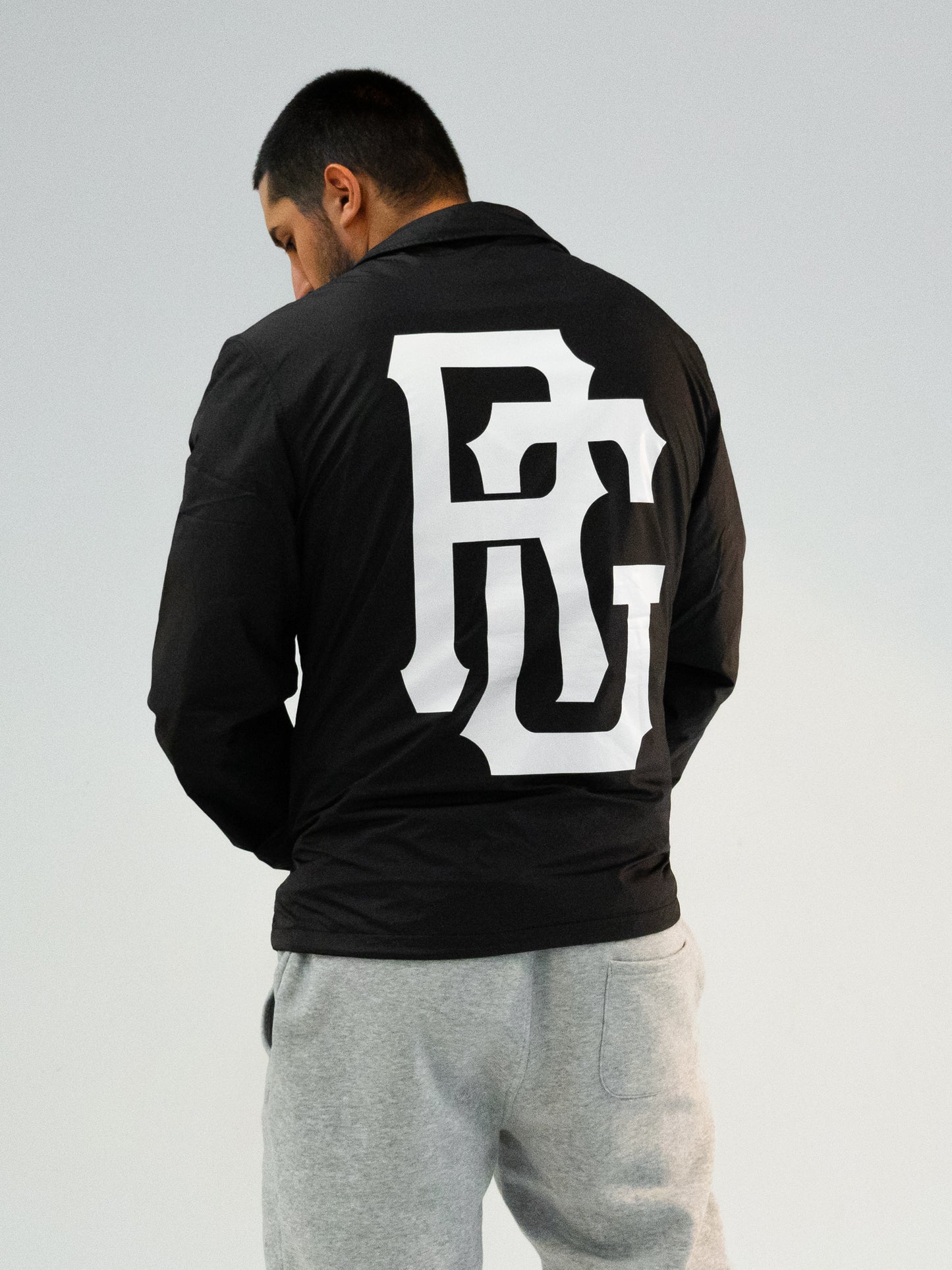 Rolling Gside Coacher Jacke - Black