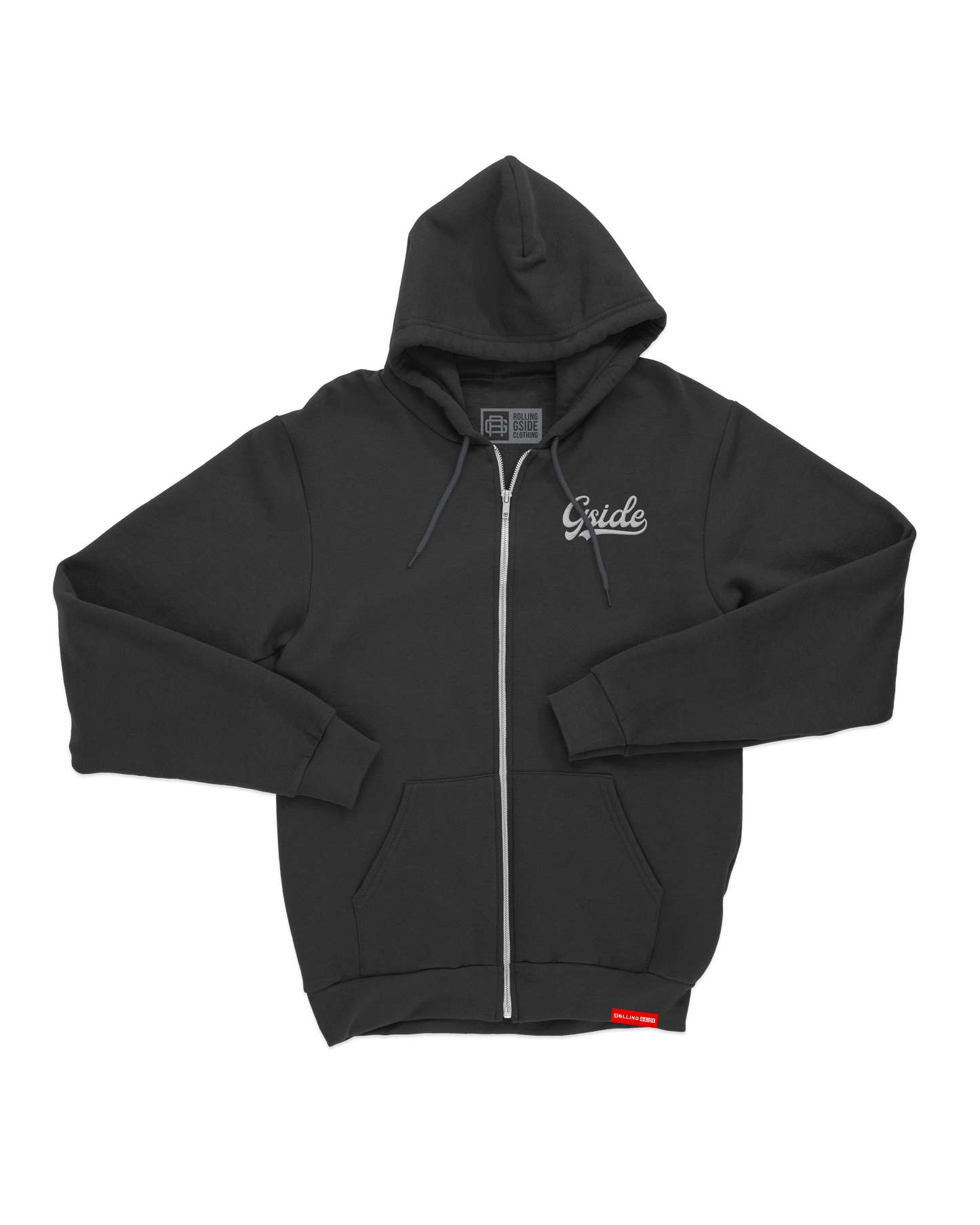 Gside Zip Hoodie Bestickt