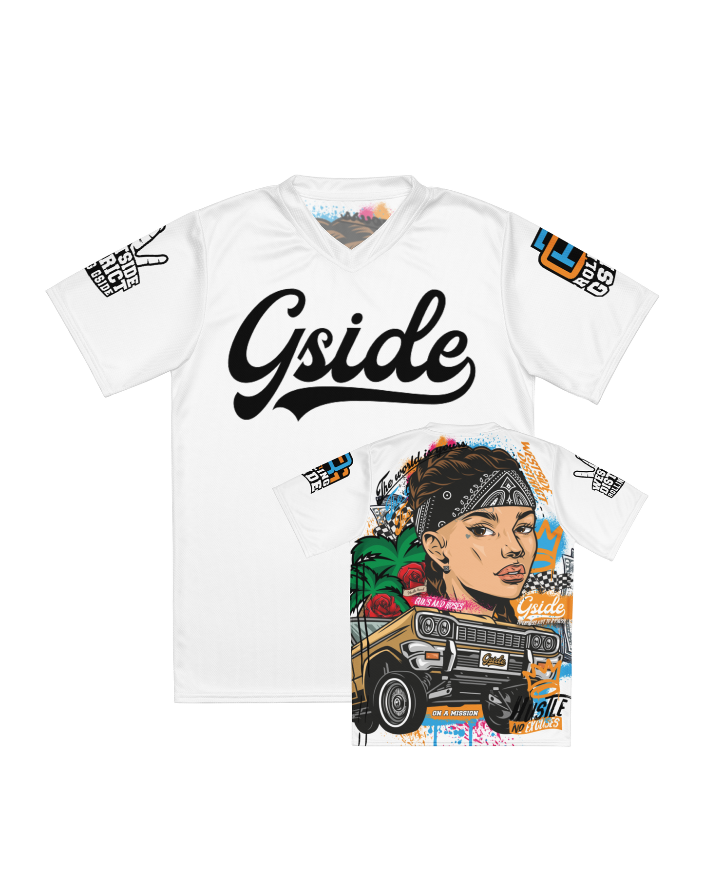 Rollin Down The Street Limited Edition Trikot - Cocain White