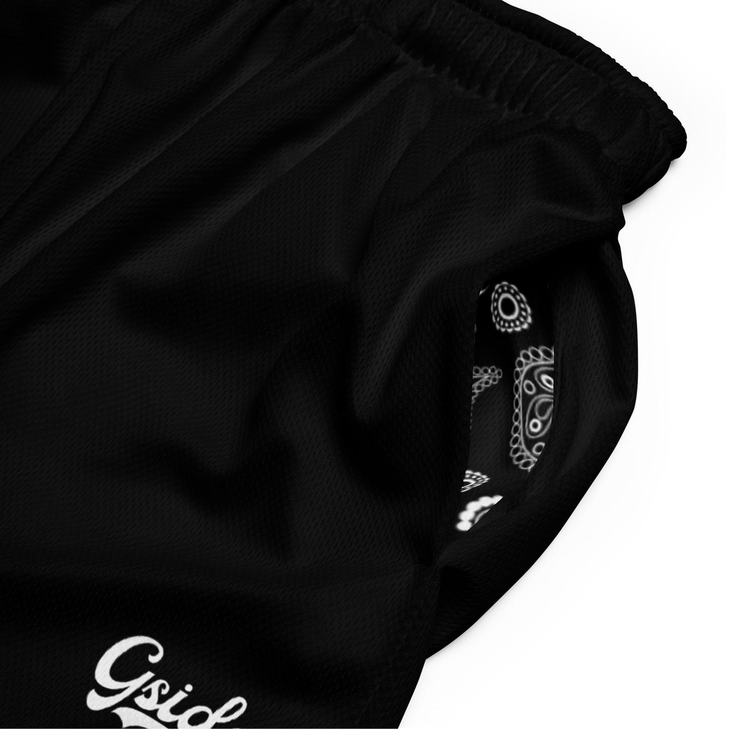 Gside Mesh Shorts - Black
