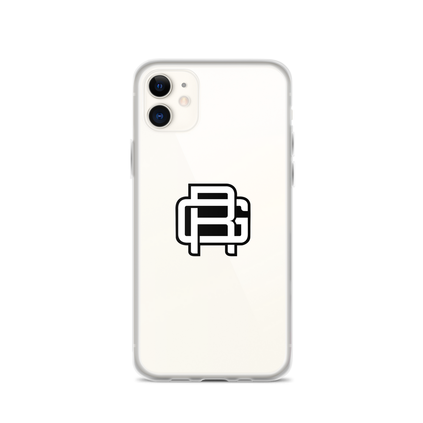 Rolling Gside Logo iPhone Clear Case