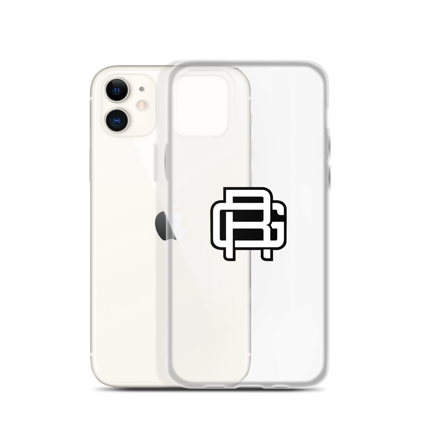 Rolling Gside Logo iPhone Clear Case