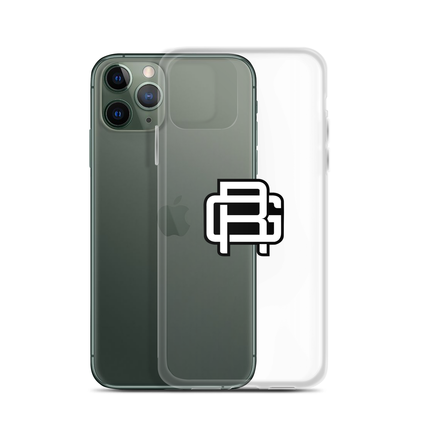 Rolling Gside Logo iPhone Clear Case