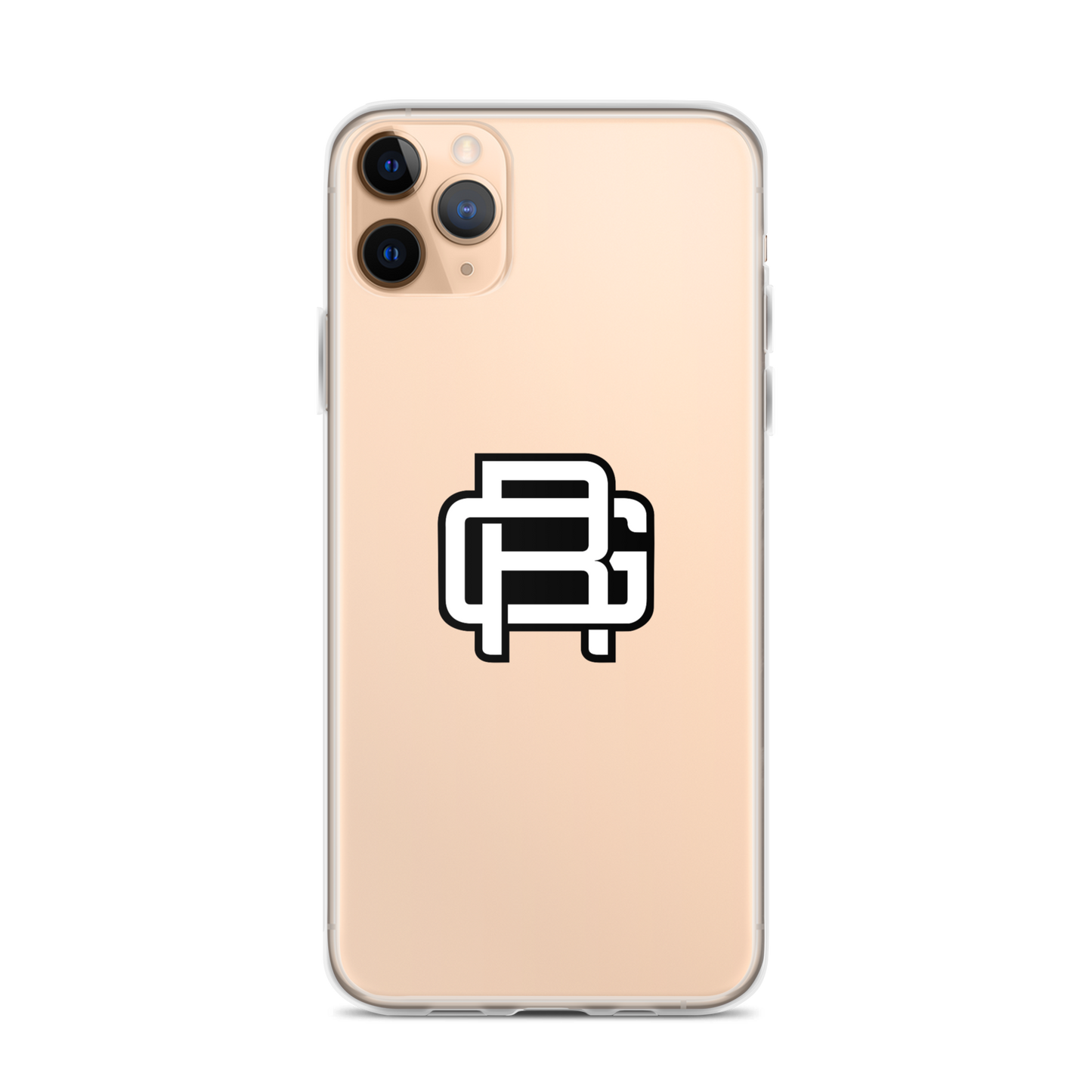 Rolling Gside Logo iPhone Clear Case
