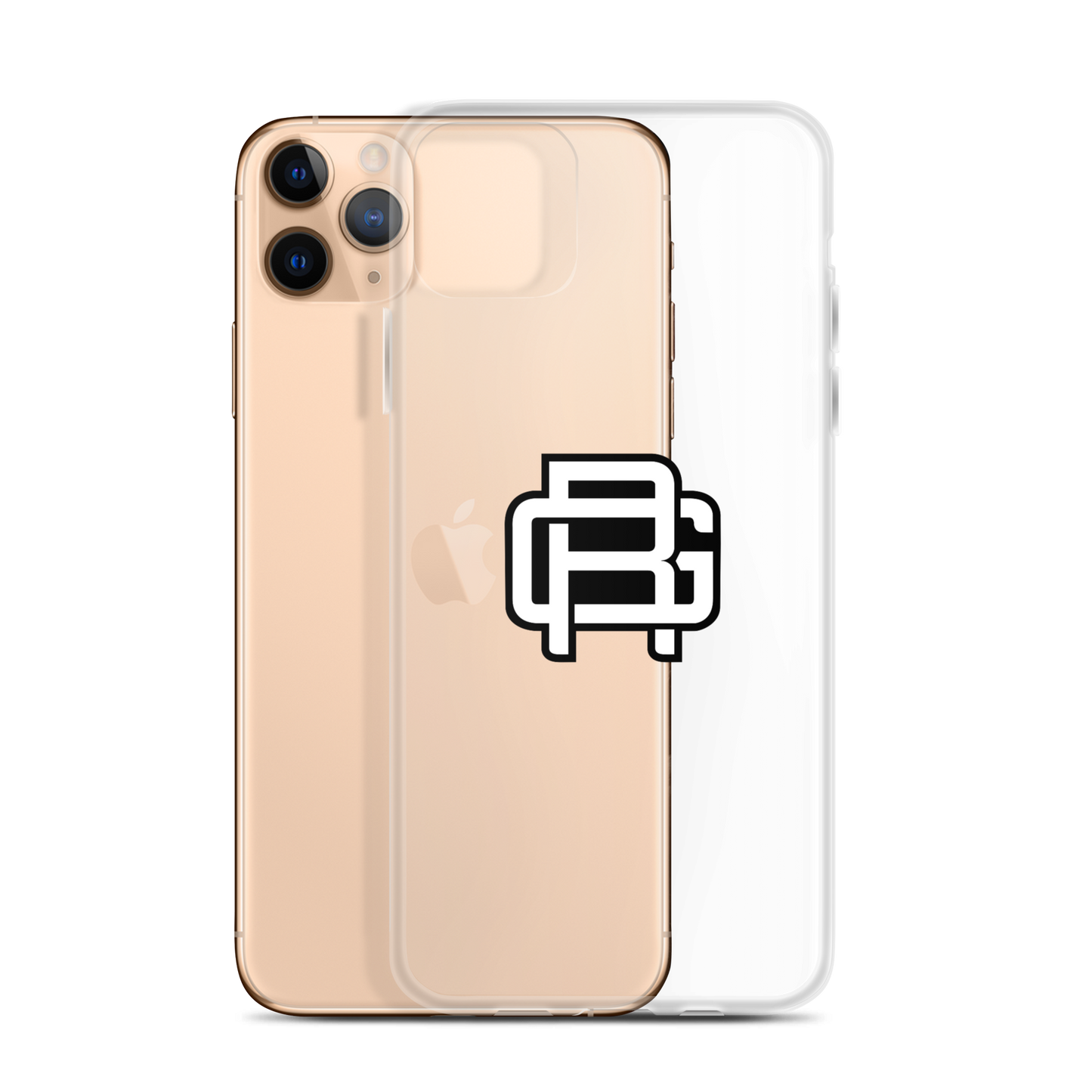 Rolling Gside Logo iPhone Clear Case