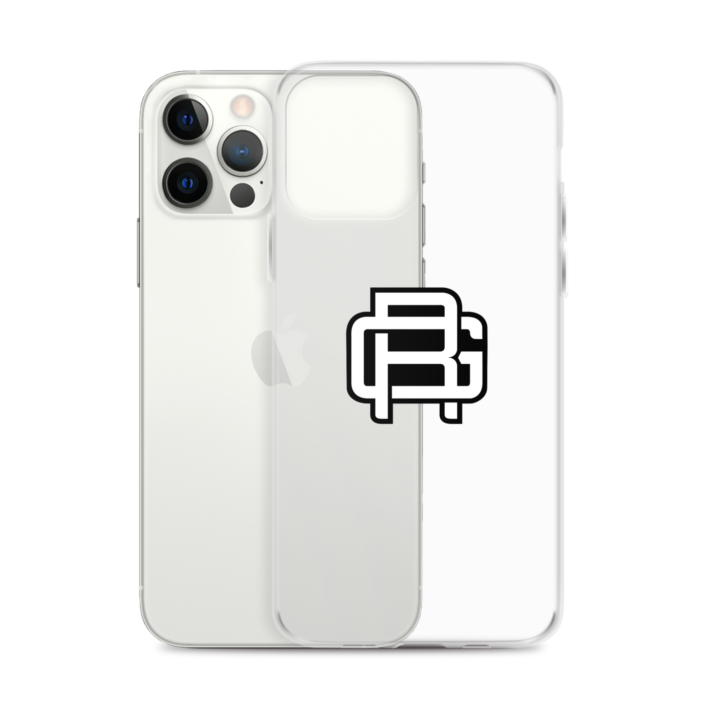 Rolling Gside Logo iPhone Clear Case