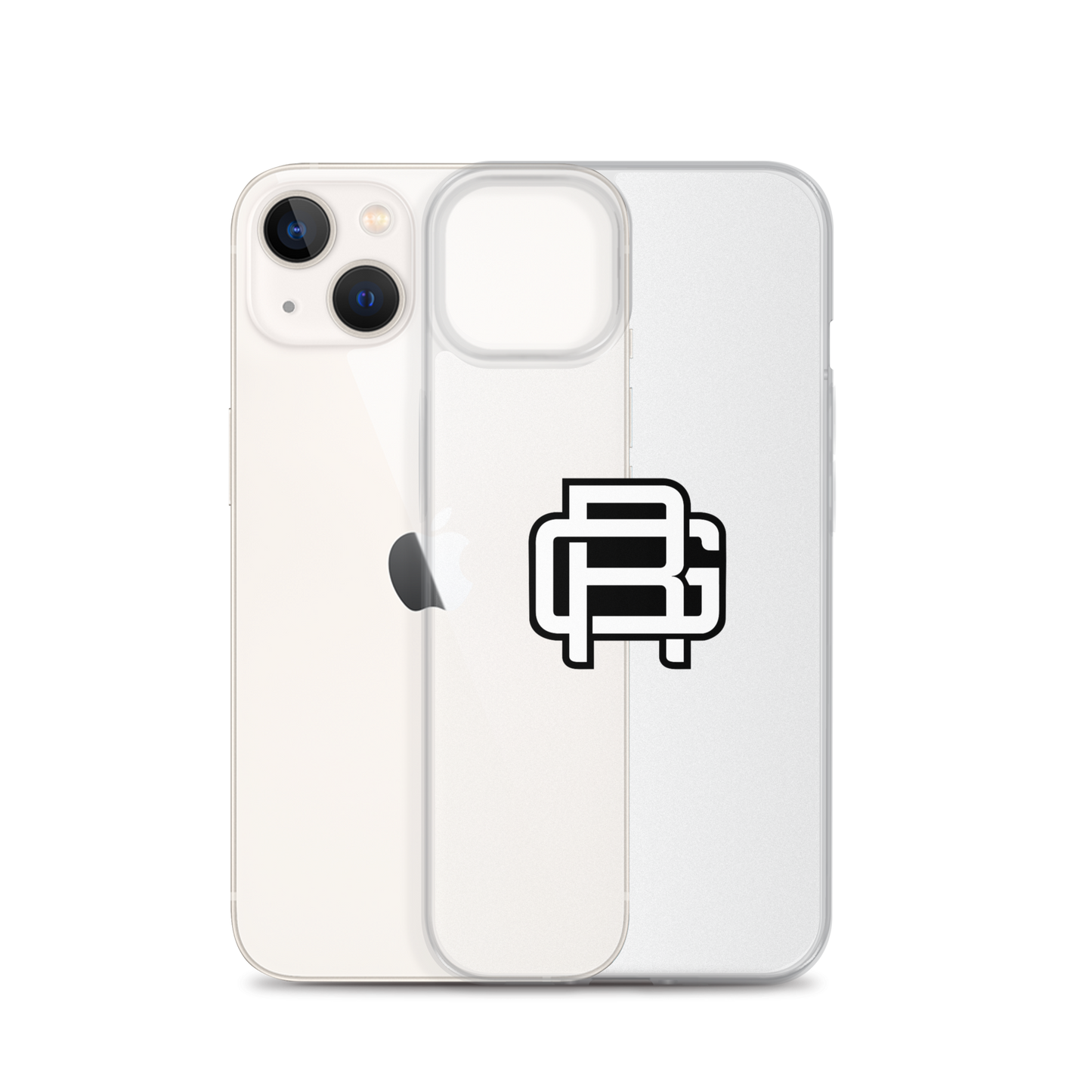 Rolling Gside Logo iPhone Clear Case