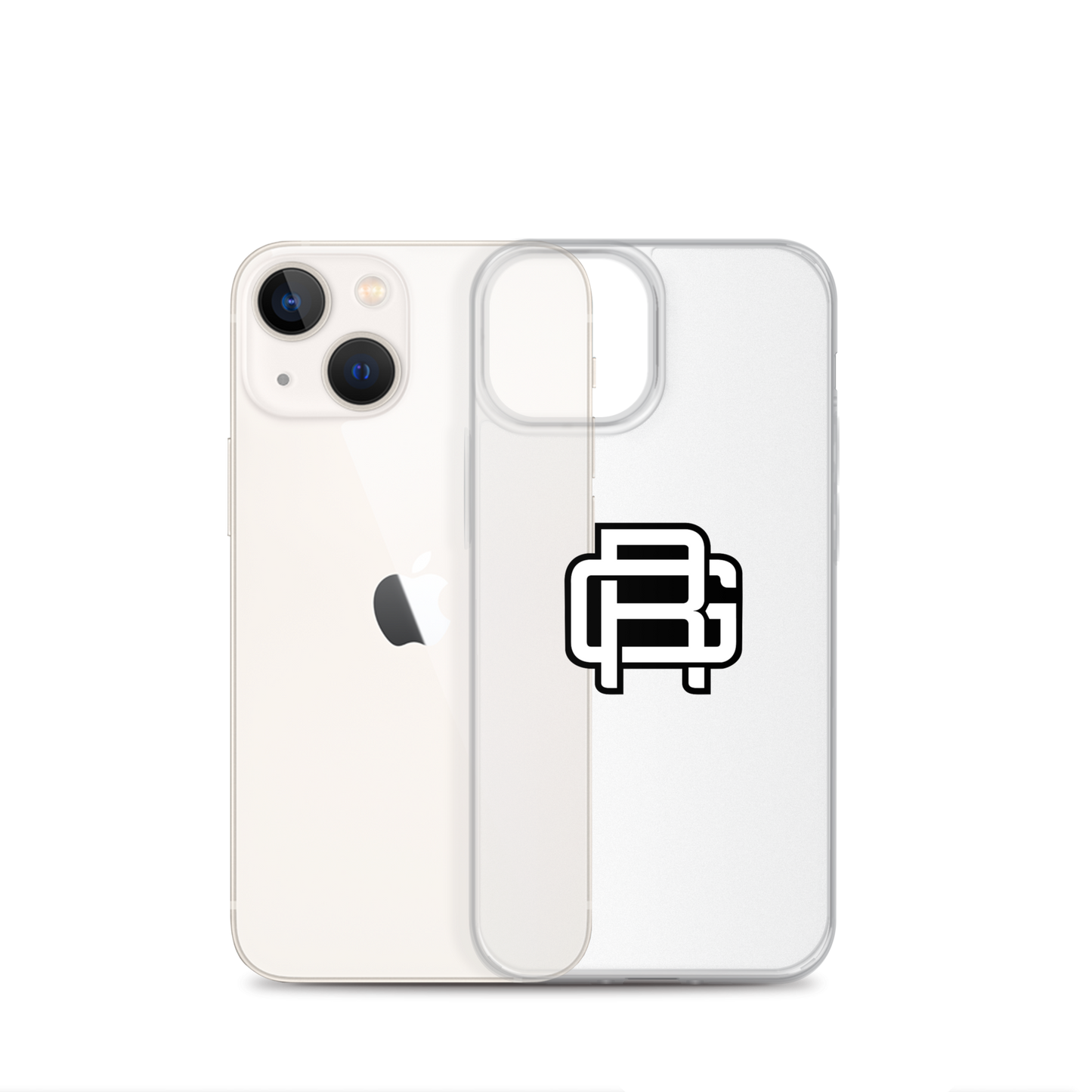 Rolling Gside Logo iPhone Clear Case
