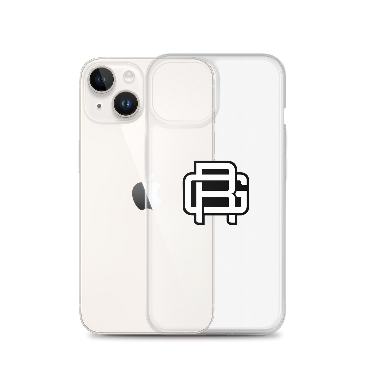 Rolling Gside Logo iPhone Clear Case