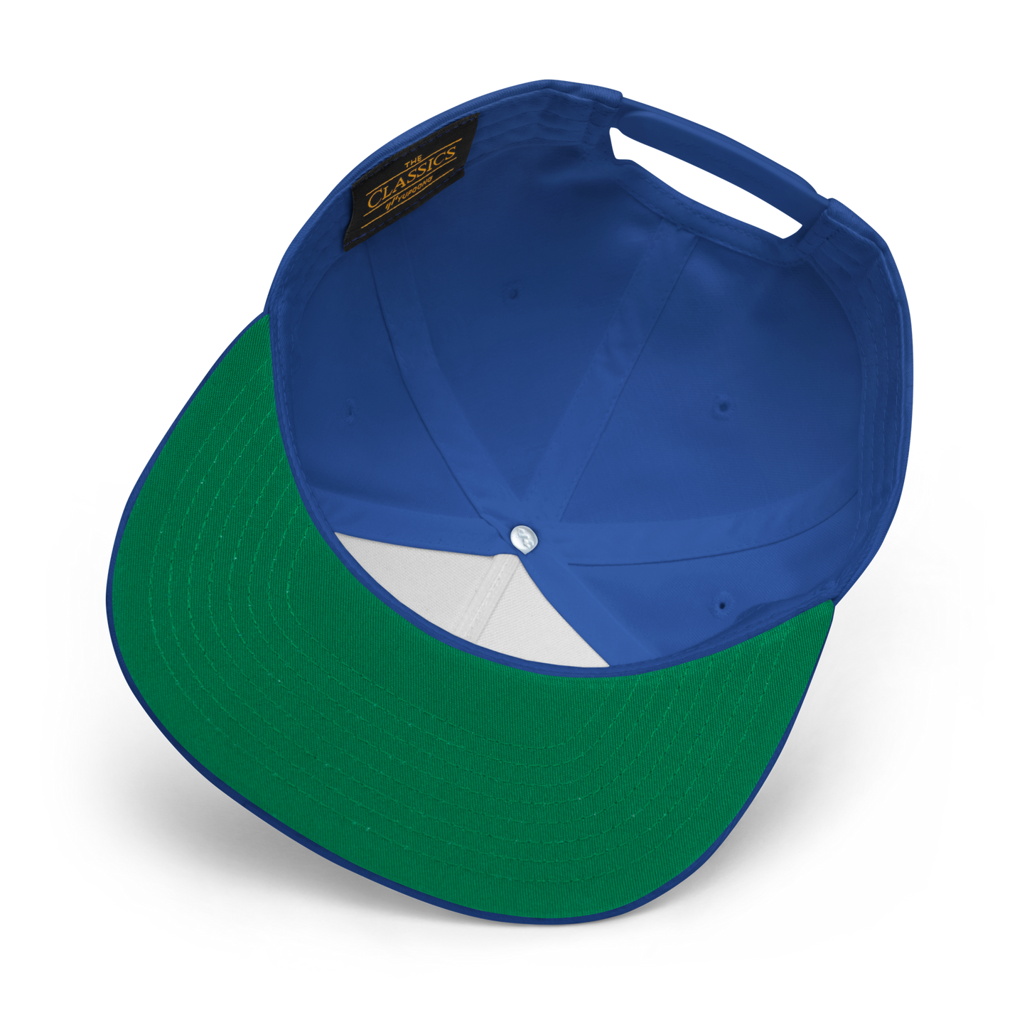 Rolling Gside Snapback - Royal Blue/White