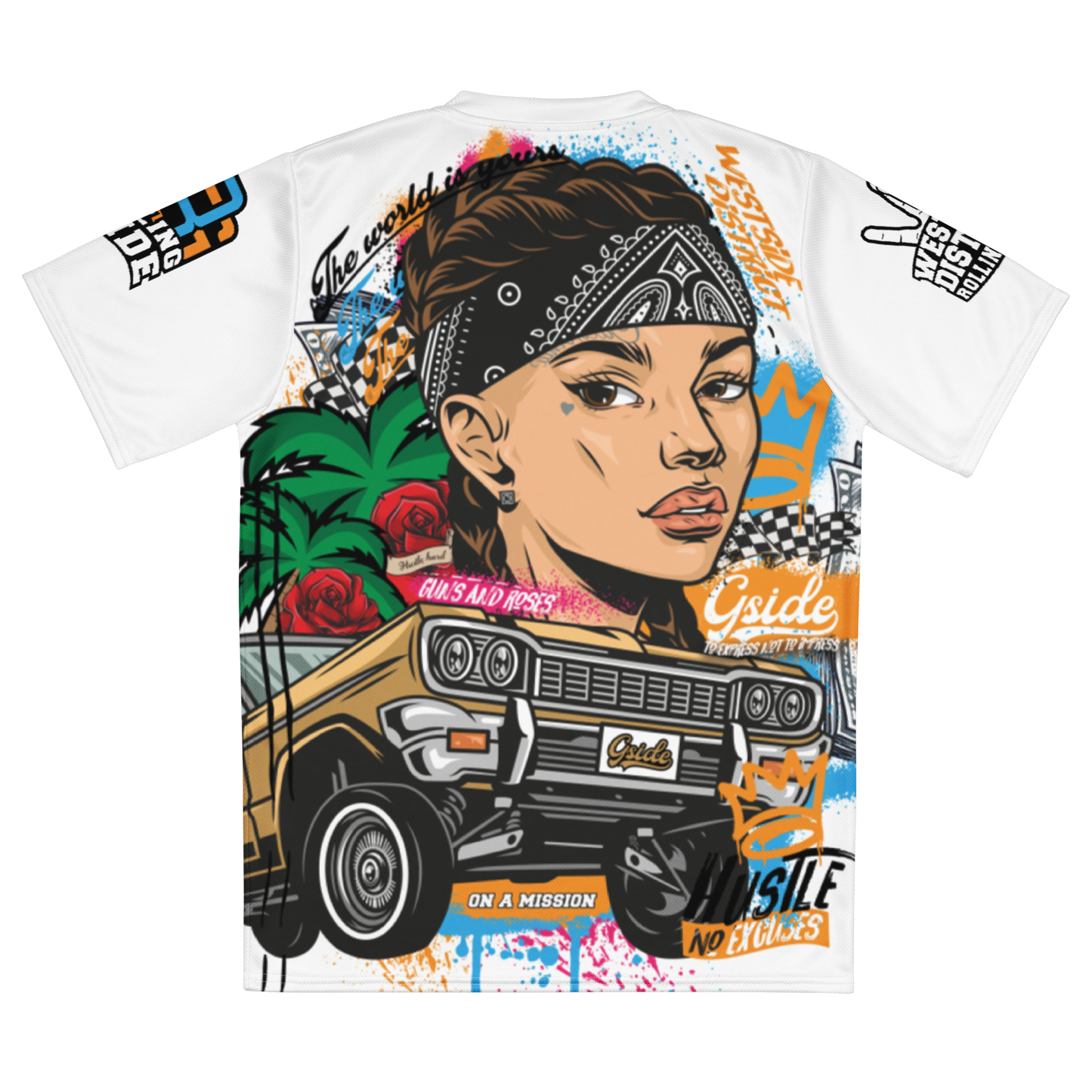 Rollin Down The Street Limited Edition Trikot - Cocain White