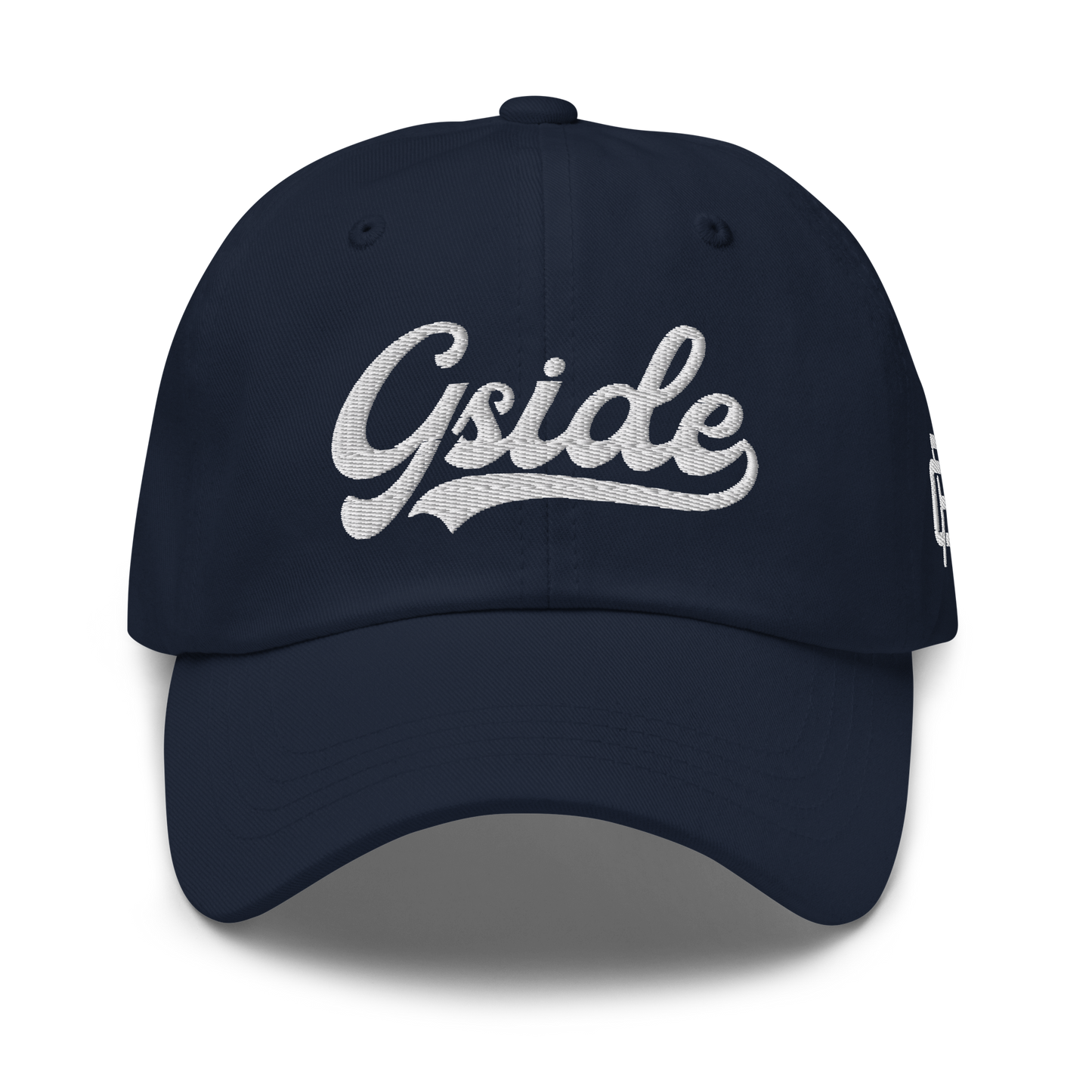 Gside Cap - Navy Blue/White