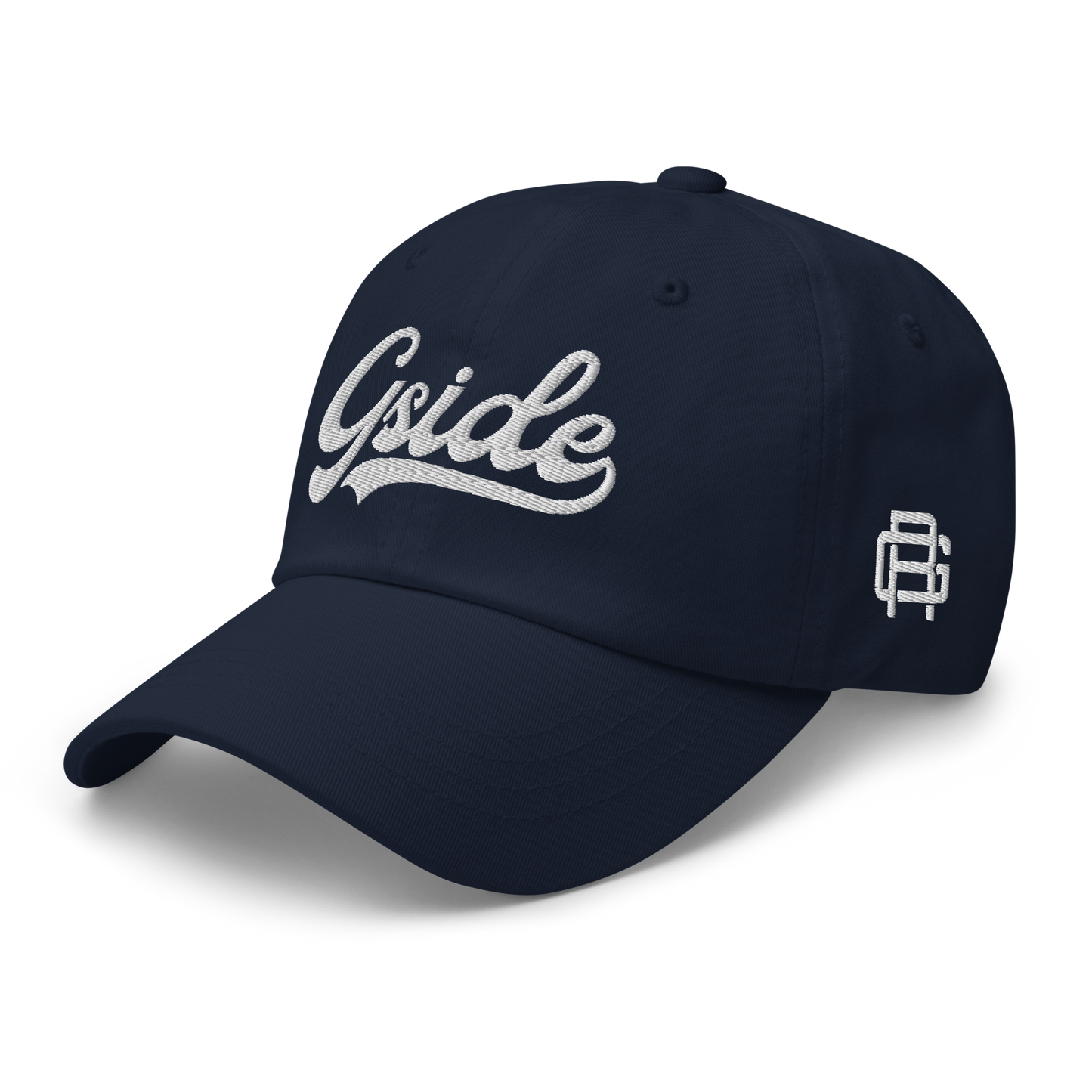 Gside Cap - Navy Blue/White