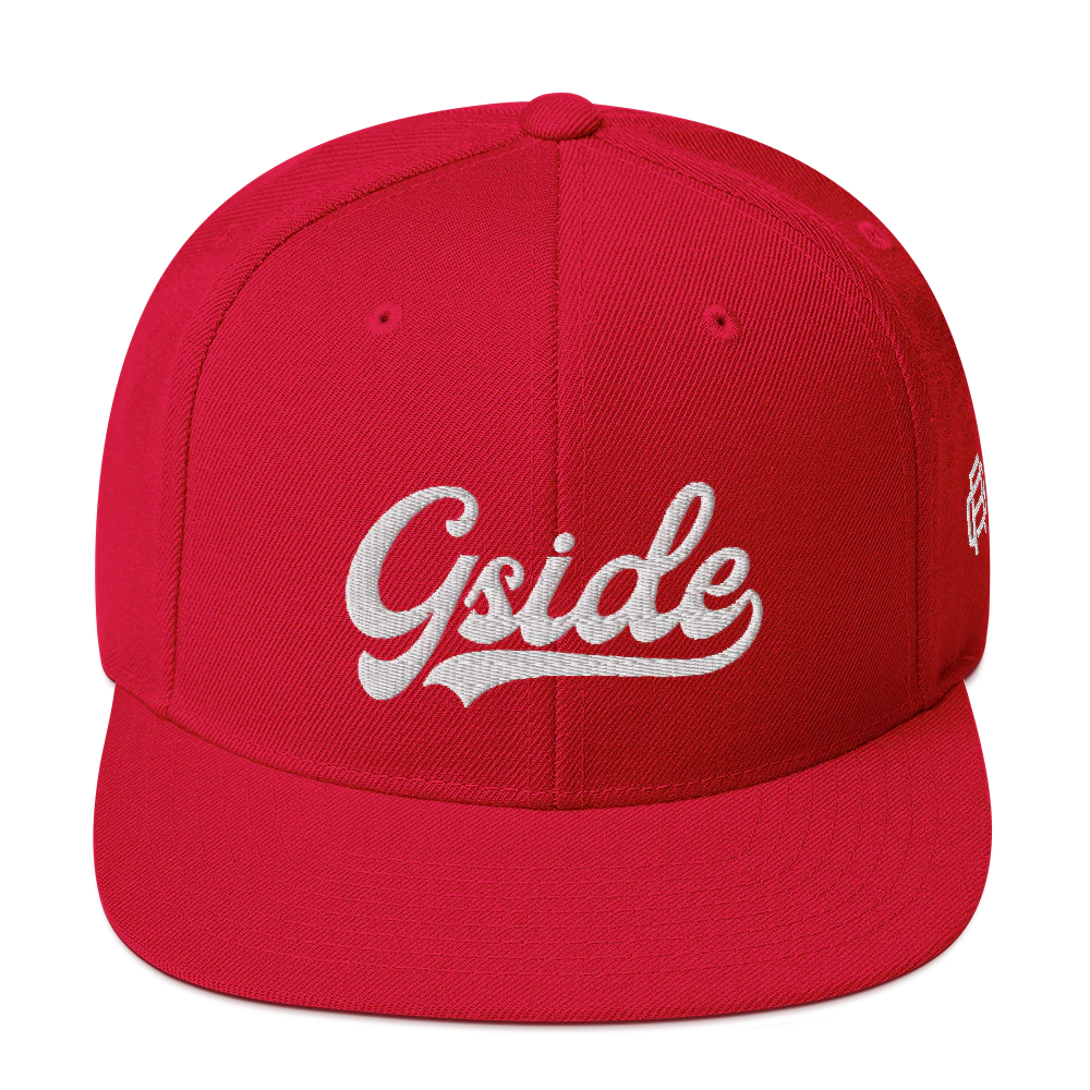 Gside Snapback - Red/White