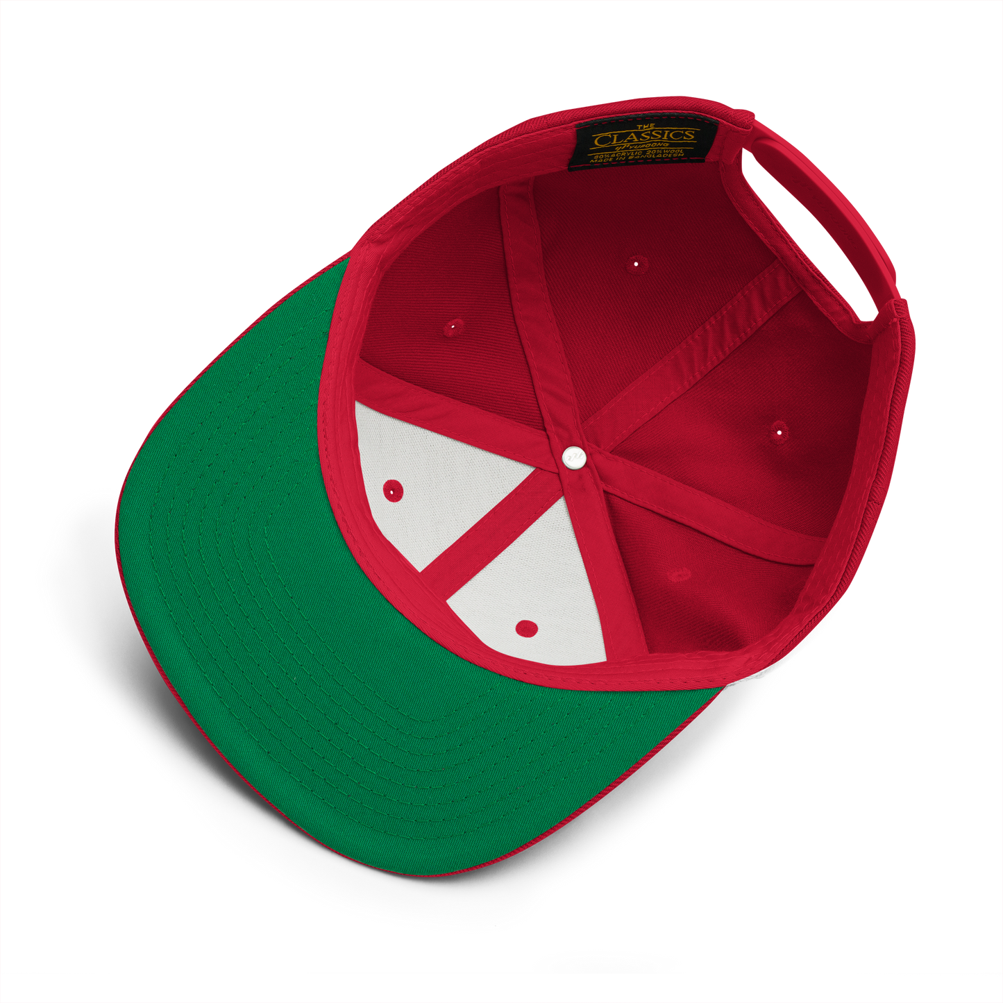 Gside Snapback - Red/White