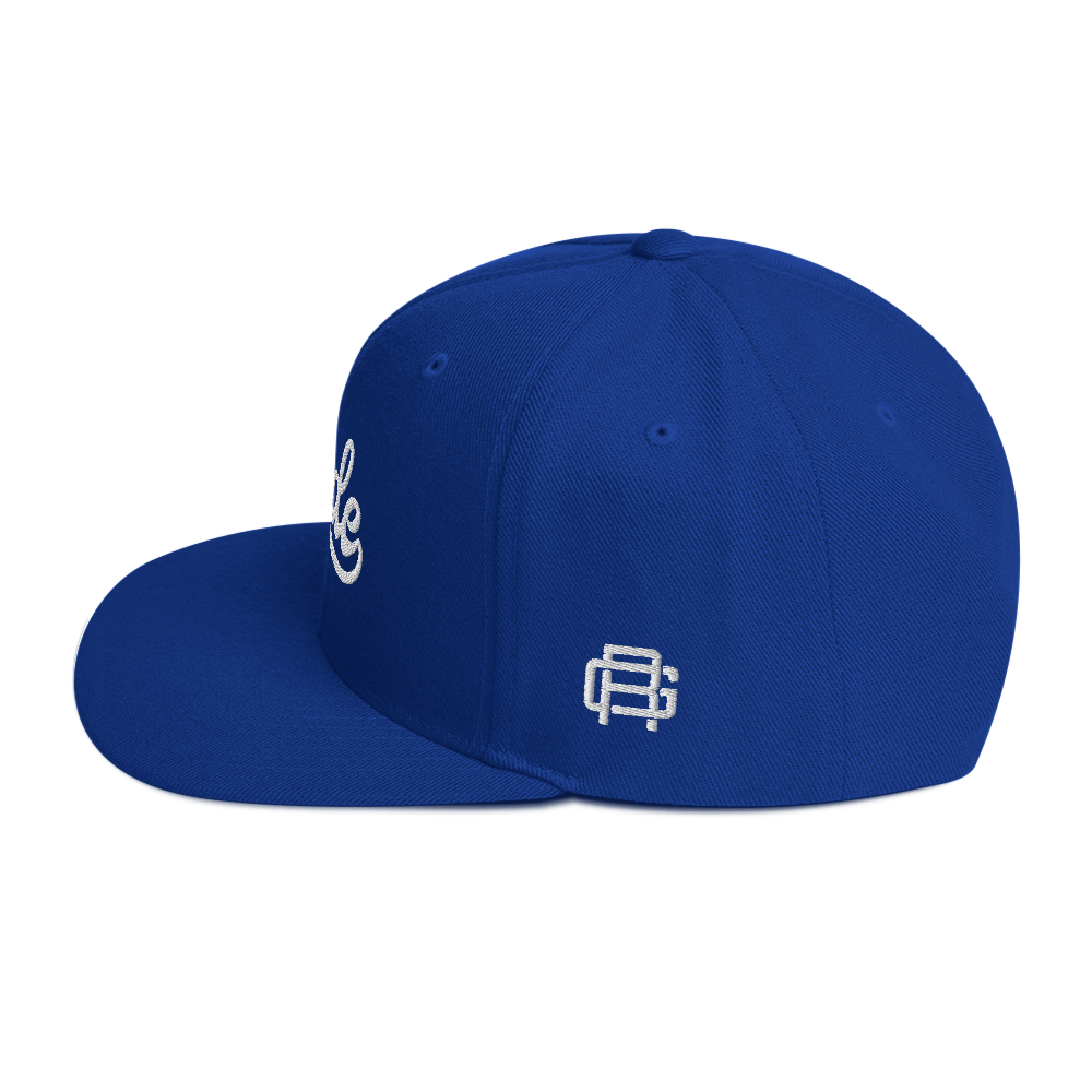 Gside Snapback - Royal Blue/White