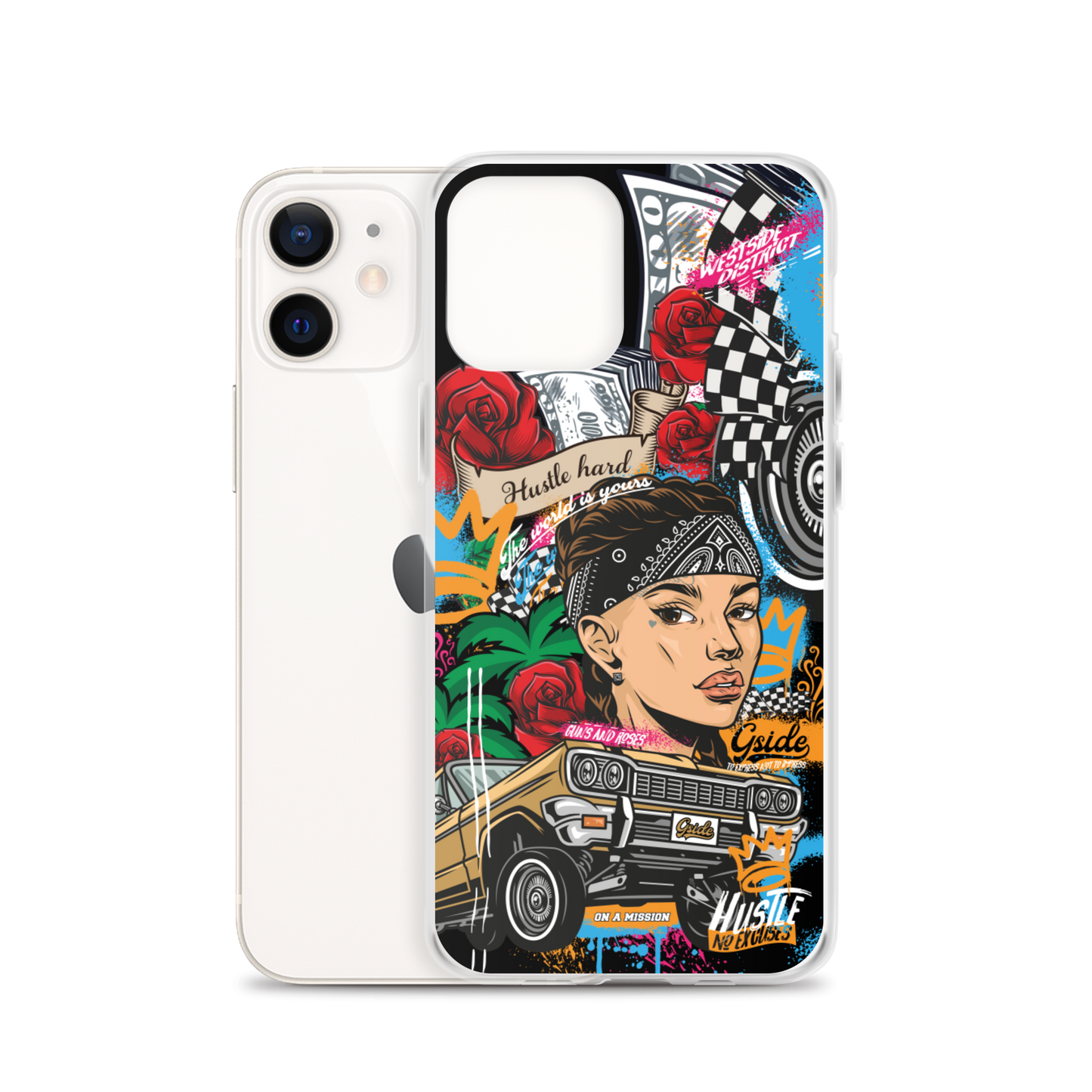 Rollin Down The Street iPhone Clear Case