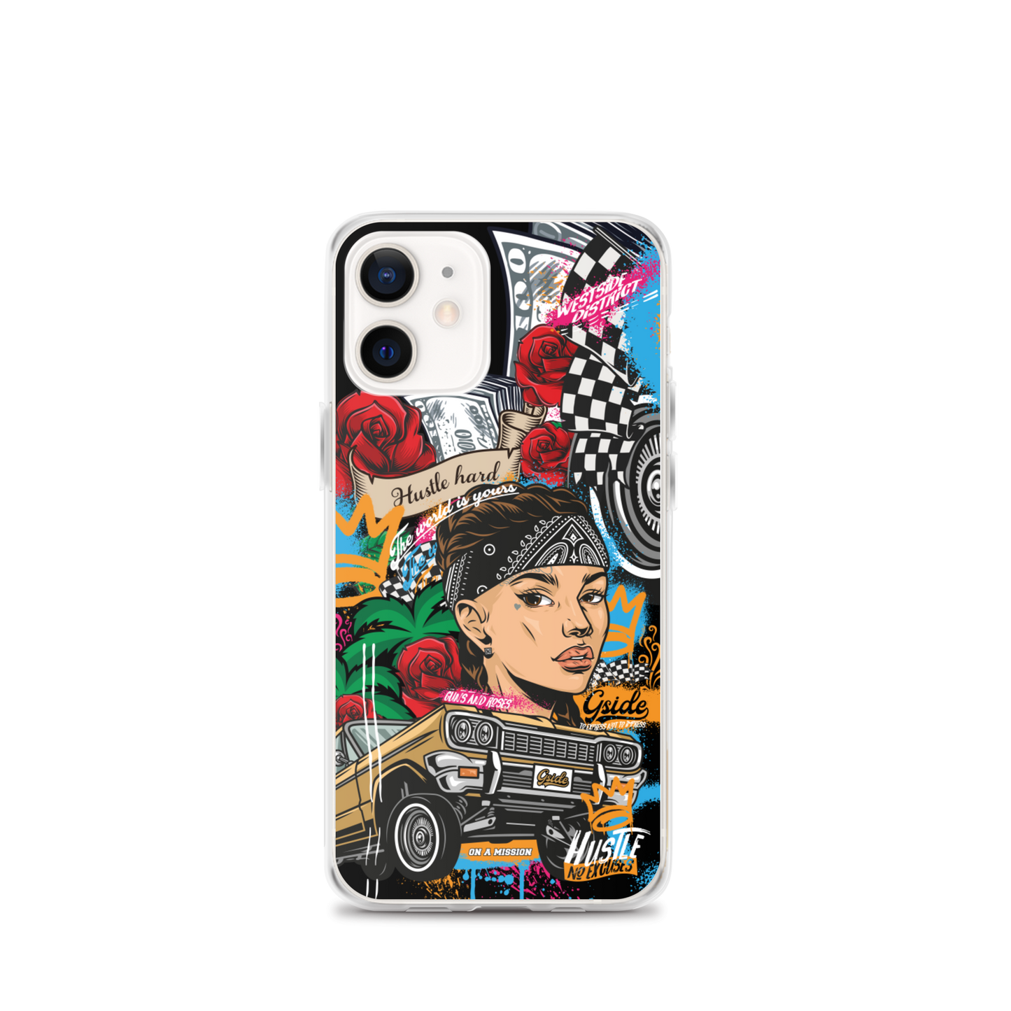 Rollin Down The Street iPhone Clear Case