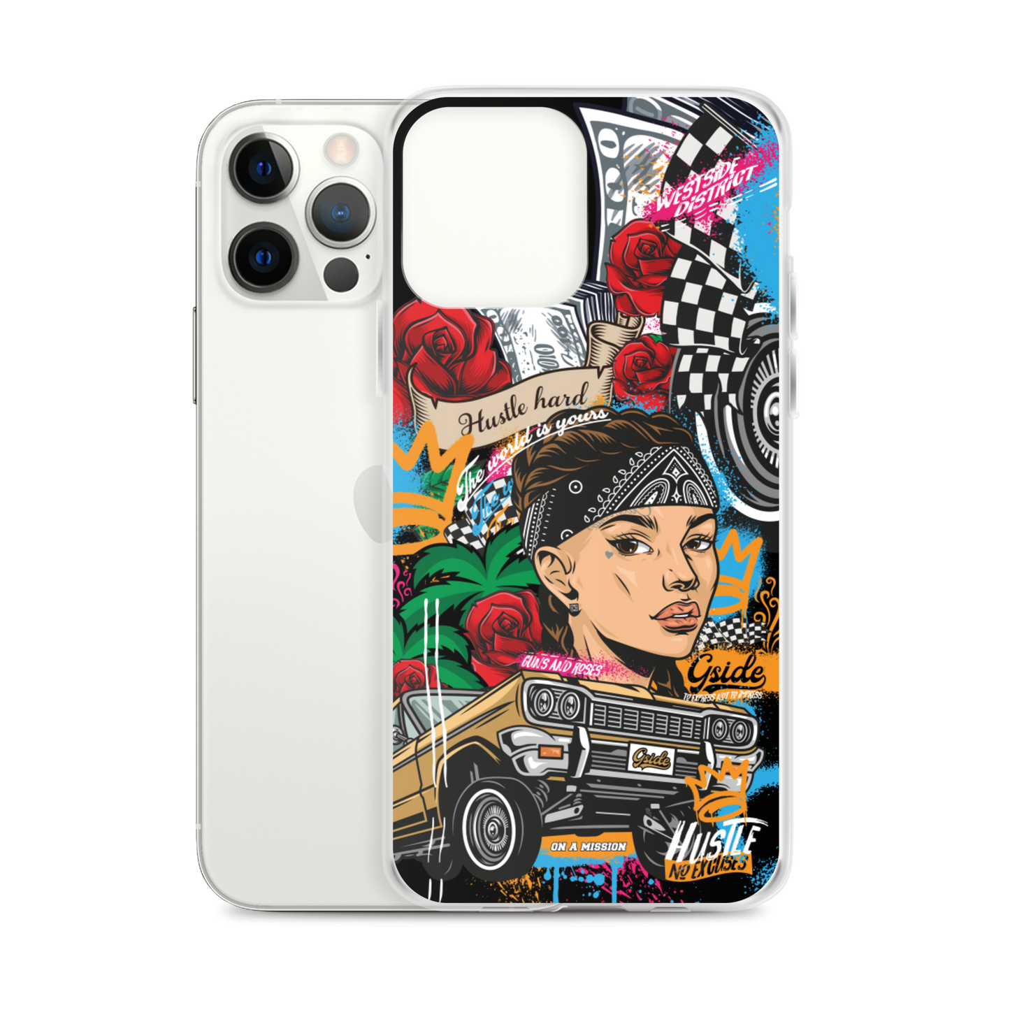 Rollin Down The Street iPhone Clear Case