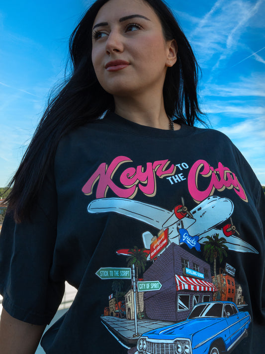 Keyz To The City Oversize T-Shirt