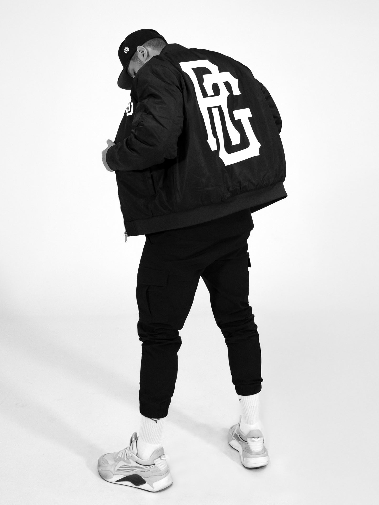 Rolling Gside Coacher Jacket - Black