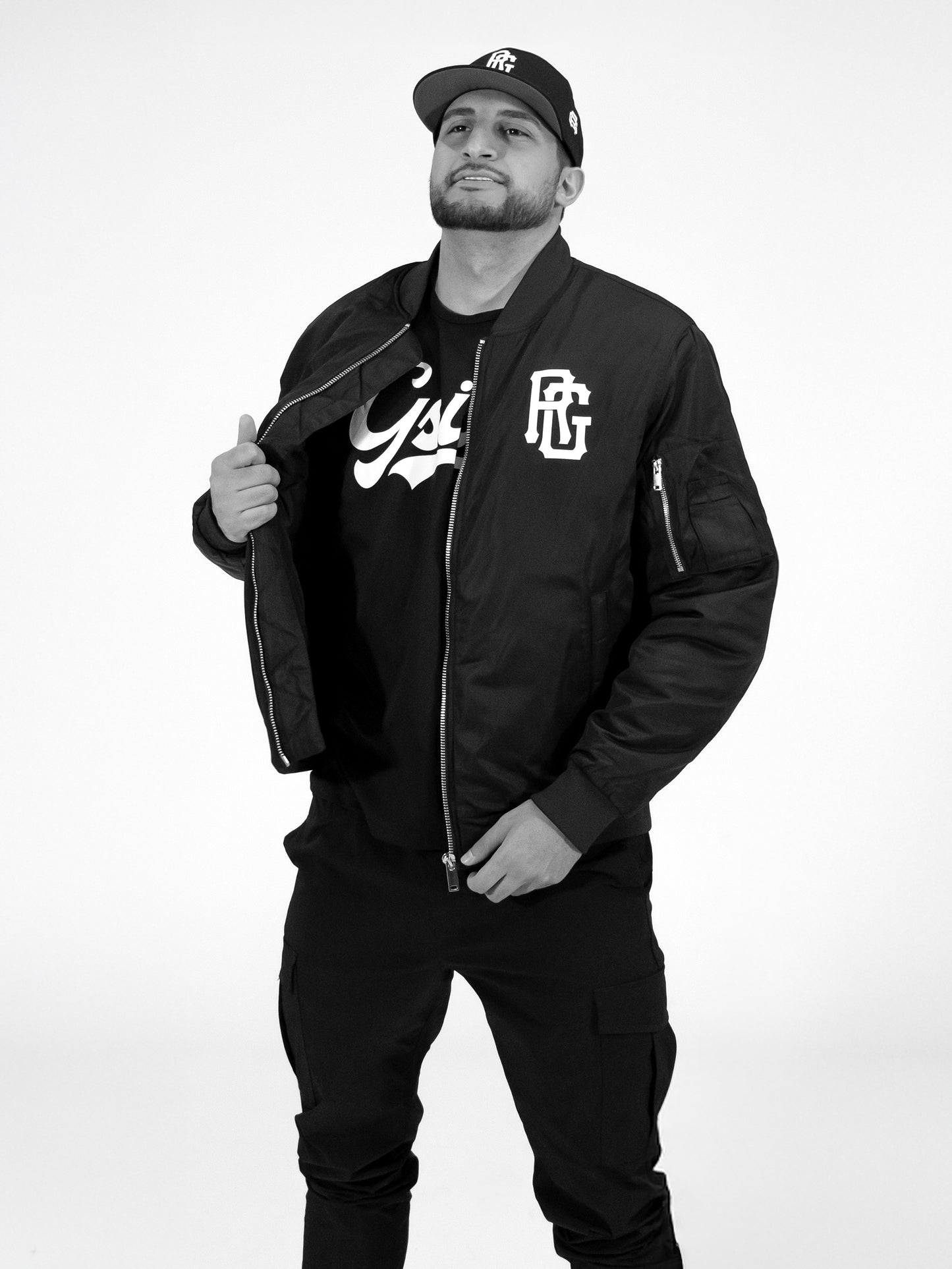 Rolling Gside Coacher Jacket - Black