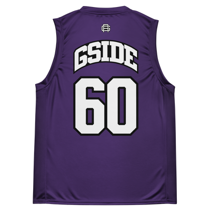 Gside Basketball Jersey - Midnight Purple