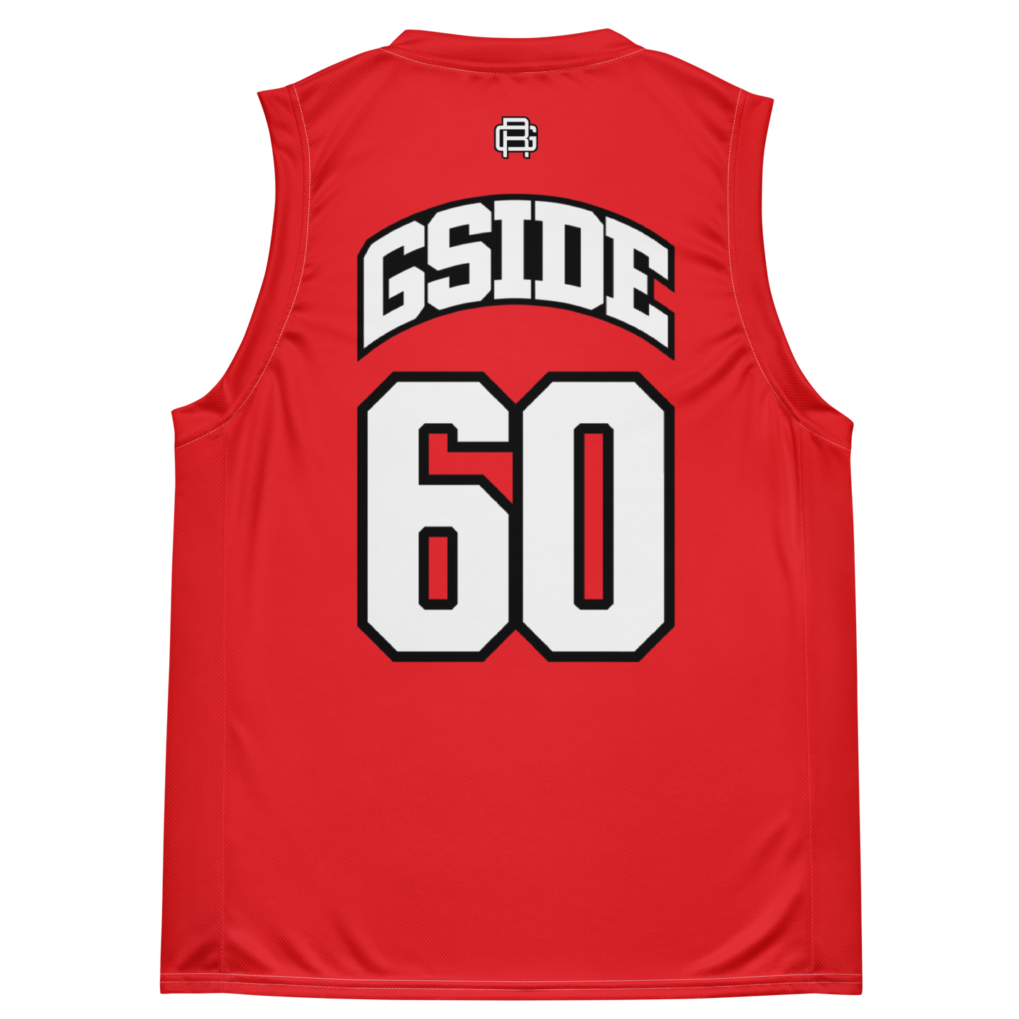 Gside Basketball Jersey - Sunset Red