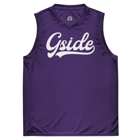 Gside Basketball Jersey - Midnight Purple