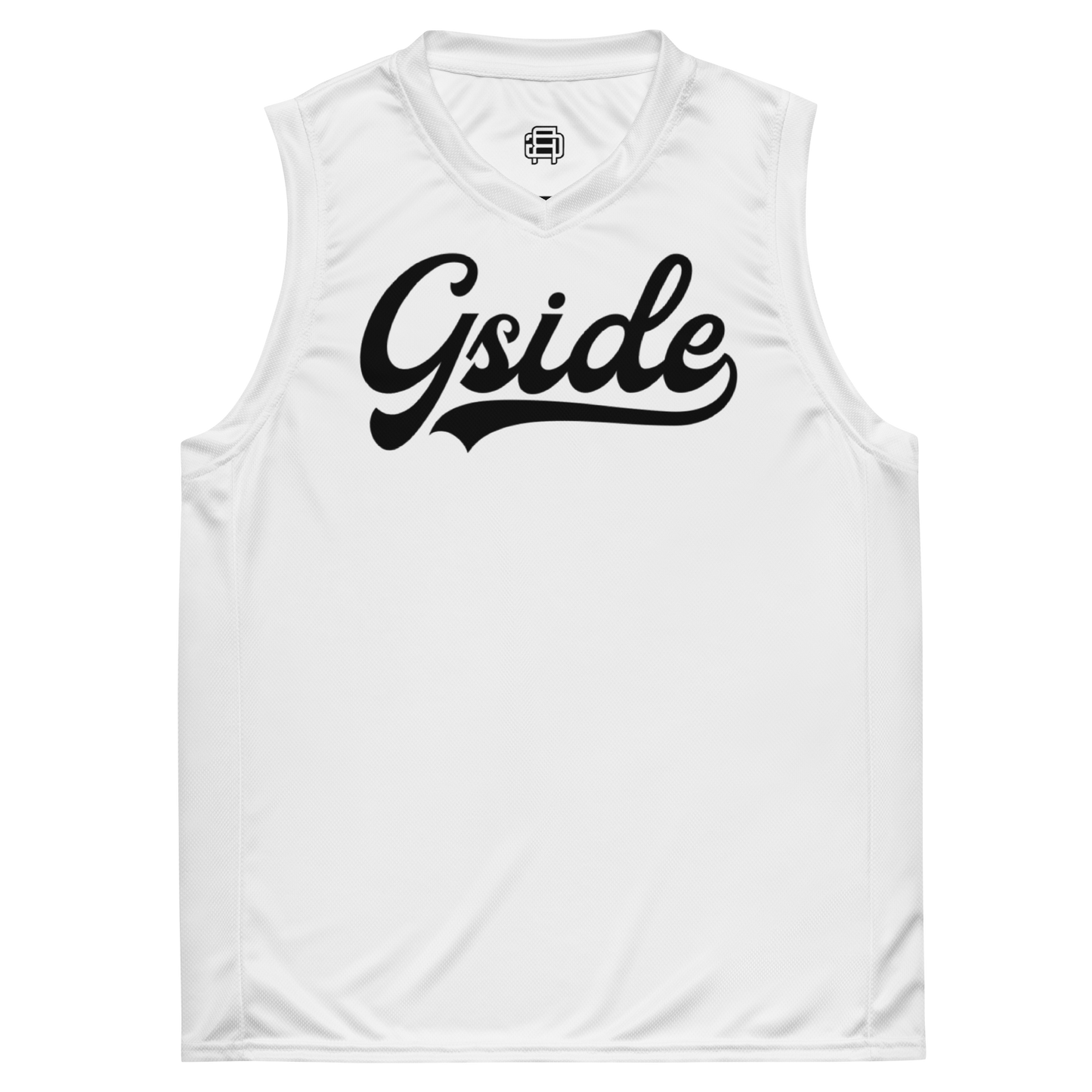 Gside Basketball Jersey - Cocain White