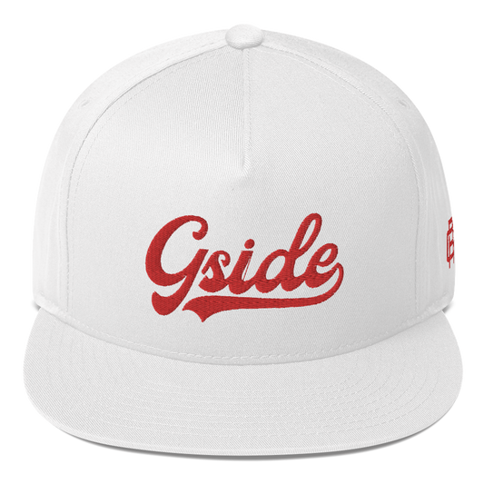 Gside Snapback - White/Red