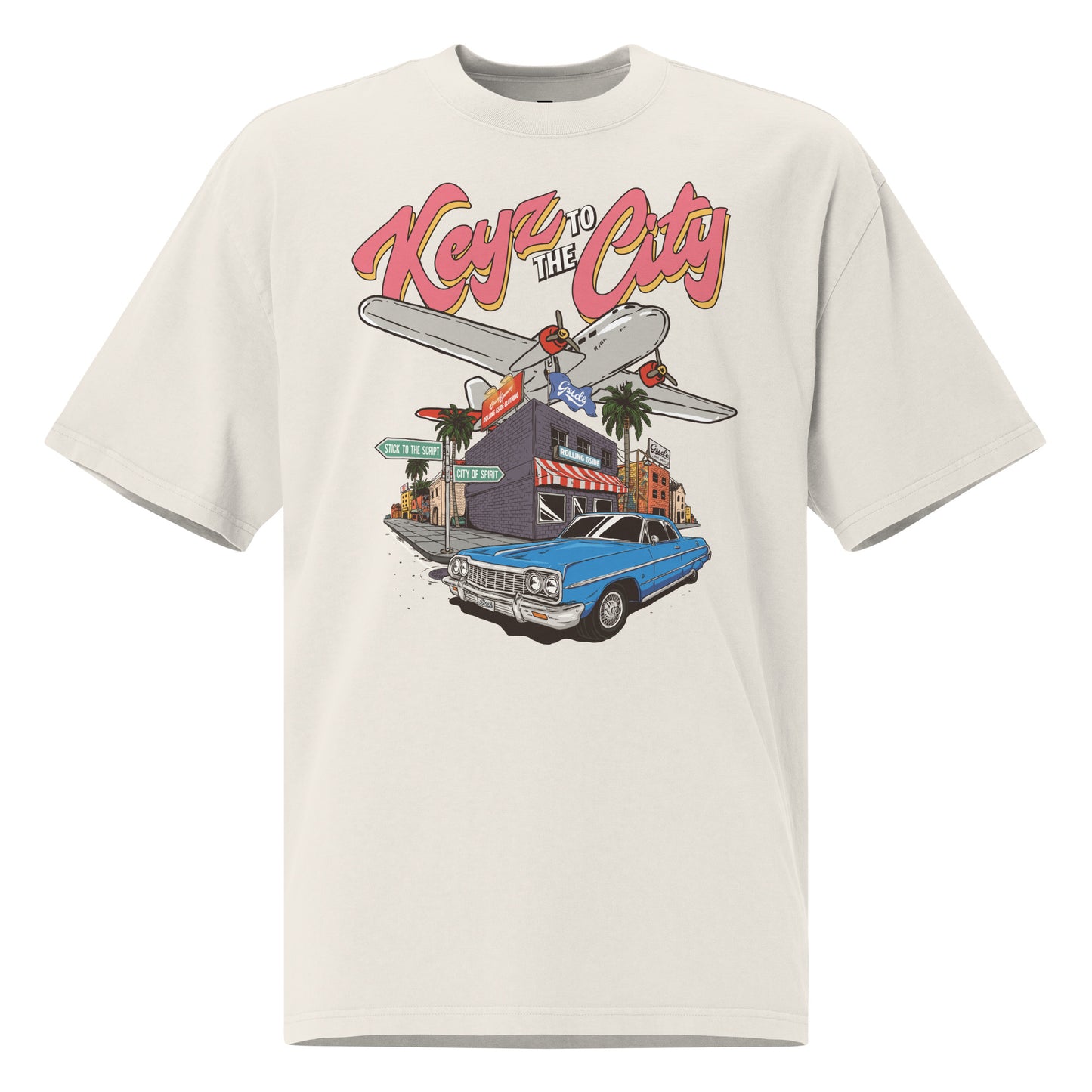 Keyz To The City Oversized T-Shirt